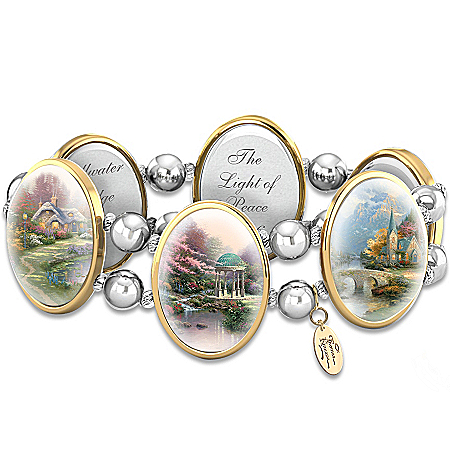 Thomas Kinkade Bracelet: Moments Of Inspiration