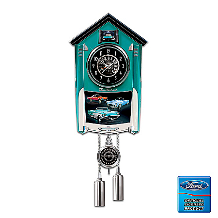 Cuckoo Clock: Ford Thunderbird Cuckoo Clock