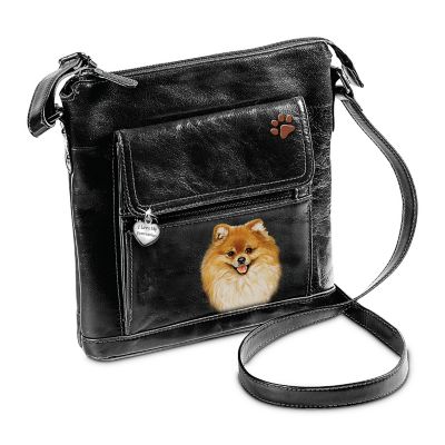 I Love My Pomeranian Crossbody Bag