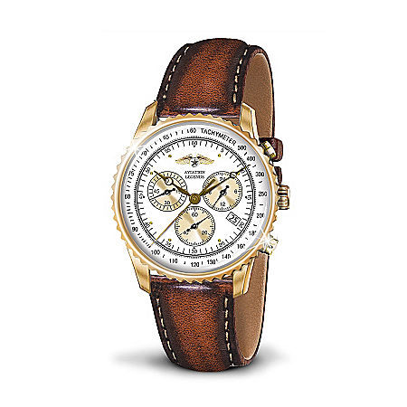 Commemorative Men's Watch: Legends Of Aviation