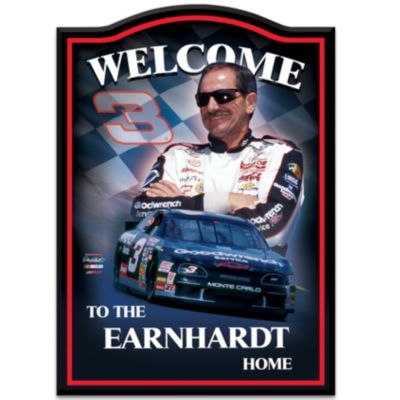 Welcome Sign: Dale Earnhardt Sr. Family Home Personalized Welcome Sign