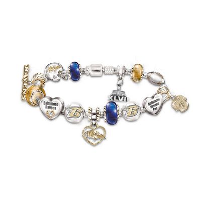 Charm Bracelet: Baltimore Ravens Super Bowl Champions