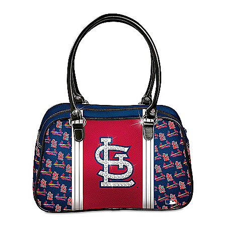 Handbag: Custom Imported St. Louis Cardinals City Chic Designer Handbag