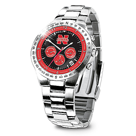 Nebraska Cornhuskers Collector's Watch