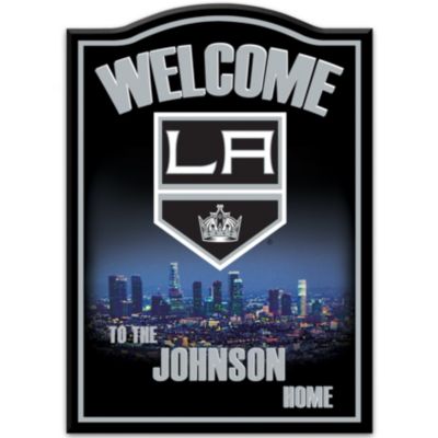 NHL® Los Angeles Kings® Personalized Welcome Sign