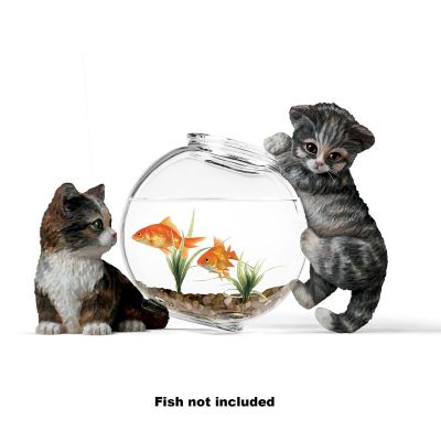 Kitten Wishes Fishbowl And Sculpture