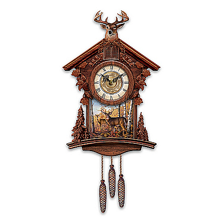Cuckoo Clock: Woodland Heritage Cuckoo Clock