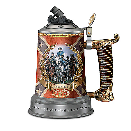 Stein: Civil War General Robert E. Lee Confederate Stein