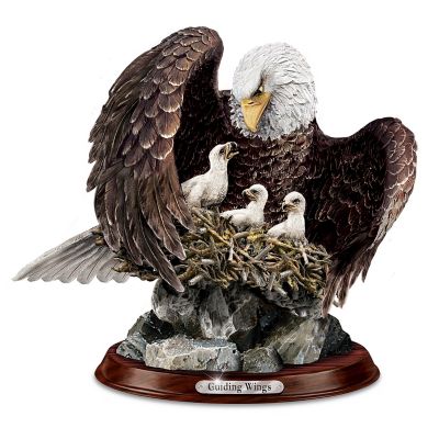 Bald Eagle Sculpture: Guiding Wings