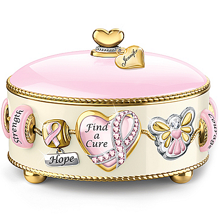 Personalized Music Box: Hope For A Cure