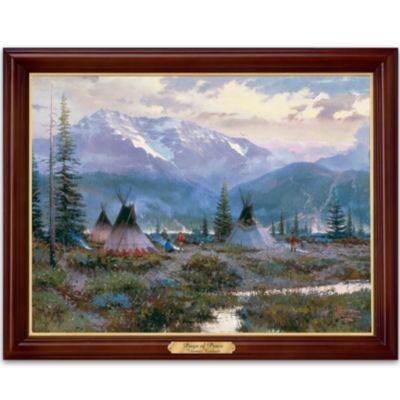 Wall Decor: Thomas Kinkade Days Of Peace Wall Decor