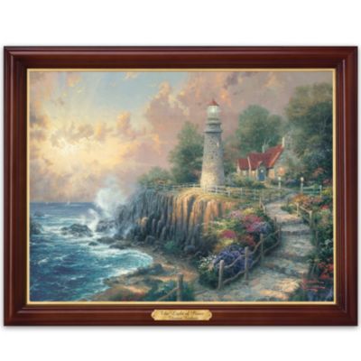 Wall Decor: Thomas Kinkade The Light Of Peace Wall Decor