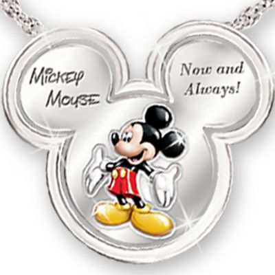 Mickey Now And Always Pendant Necklace