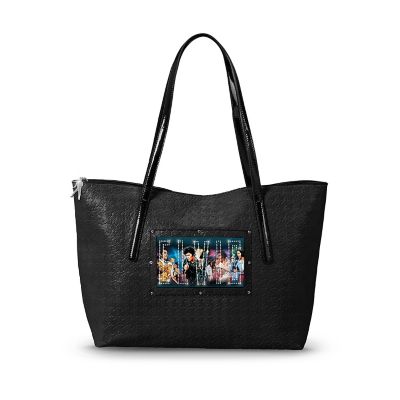 Tote Bag: Light Up The Night With Elvis Tote Bag