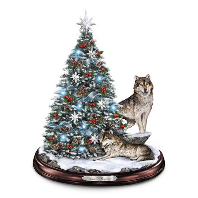 Tabletop Christmas Tree: Winter's Majesty Tabletop Christmas Tree