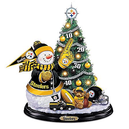 Steelers #1 Snow Fan Table Centerpiece