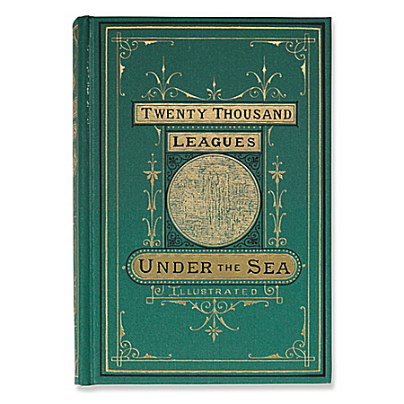 Twenty Thousand Leagues Under The Sea Recreated First Edition Book