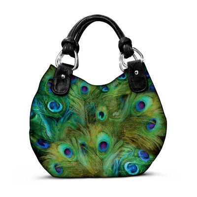 Women's Handbag: Pretty As A Peacock Handbag