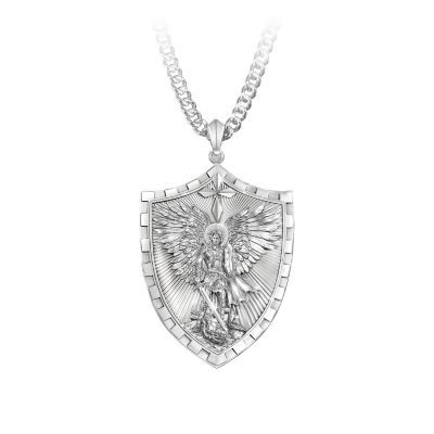 Men's Necklaces And Pendants: Triumph Of St. Michael Pendant Necklace