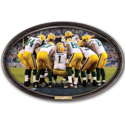 Wall Decor: Going The Distance Green Bay Packers Personalized Wall Decor