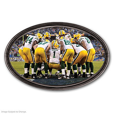 Wall Decor: Going The Distance Green Bay Packers Personalized Wall Decor