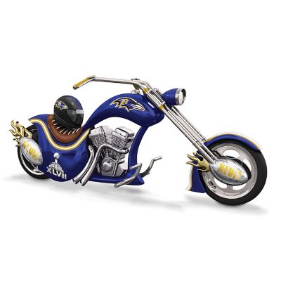 Chopper Figurine: Baltimore Ravens Super Bowl Champion