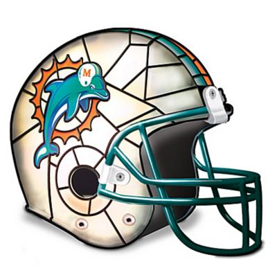 Miami Dolphins Football Helmet Accent Lamp
