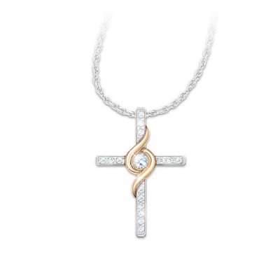 Necklace: Amazing Grace Diamond Pendant Necklace