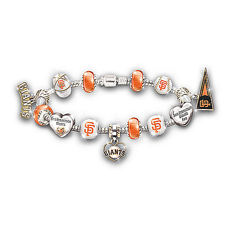 MLB San Francisco Giants 2012 World Series Beaded Bracelet
