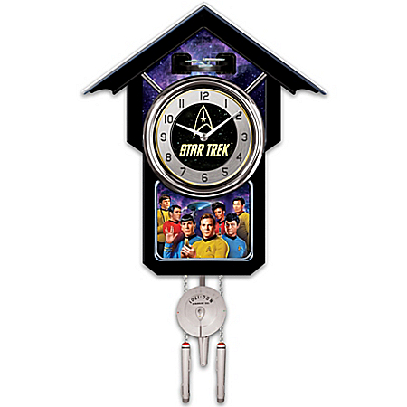 Cuckoo Clock: STAR TREK Original Series Cuckoo Clock