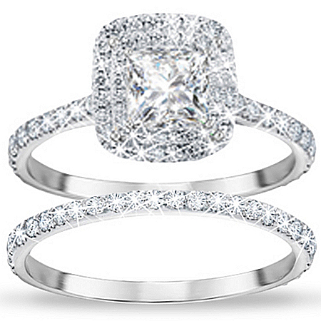 Women's Ring: A Love Like No Other Personalized Bridal Ring Set