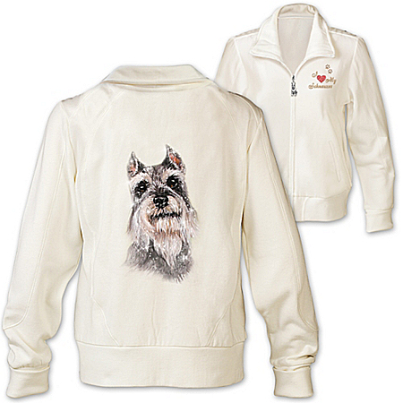 Women's Jacket: Doggone Cute Schnauzer Women's Jacket