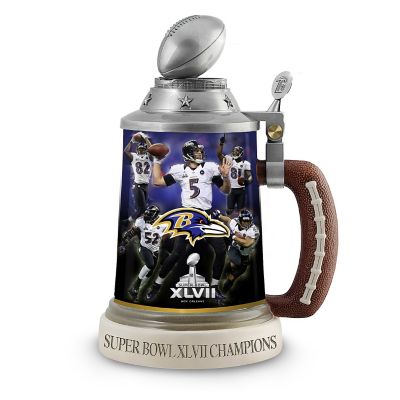 Super Bowl XLVII Champions Stein: Baltimore Ravens