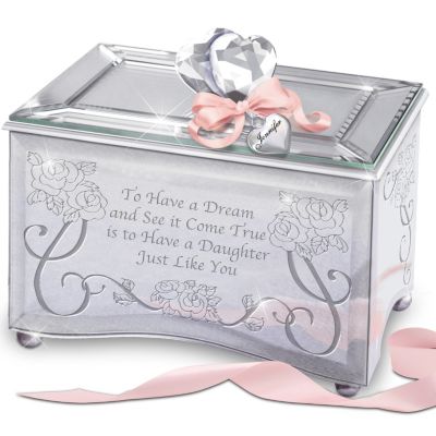 Personalized Music Box: Daughter, You're A Dream Come True