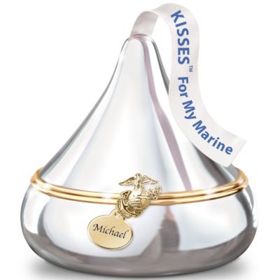 Music Box: KISSES For My Marine Personalized Music Box