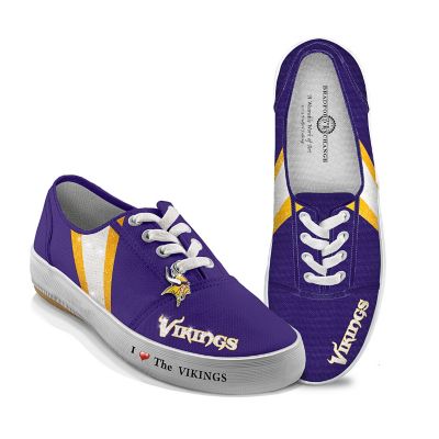 Women's Shoes: I Love The Vikings Women's Shoes