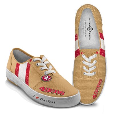 Women's Shoes: I Love The 49ers Women's Shoes