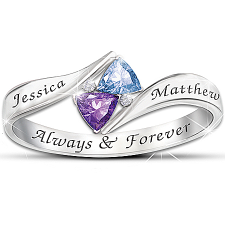 Women's Ring: Love's Promise Personalized Ring