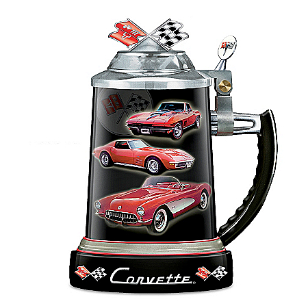 Stein: Chevy Corvette Commemorative Stein