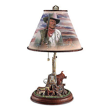 Lamp: John Wayne: Straight Shooter Accent Lamp
