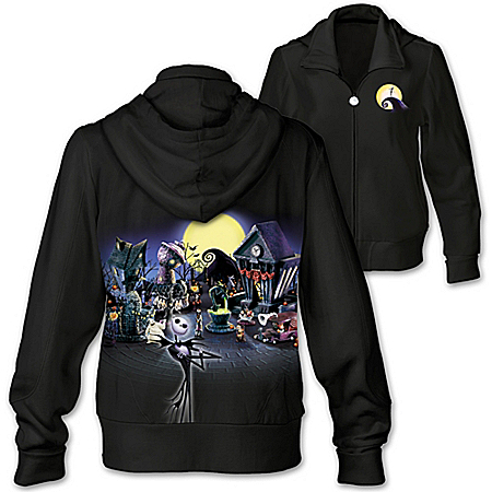 Women's Apparel: Tim Burton's The Nightmare Before Christmas Women's Hoodie