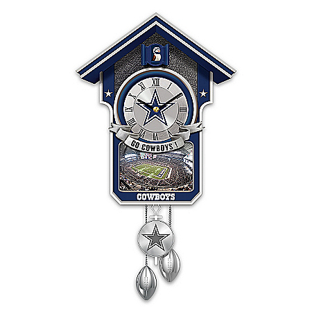 Dallas Cowboys Cuckoo Clock