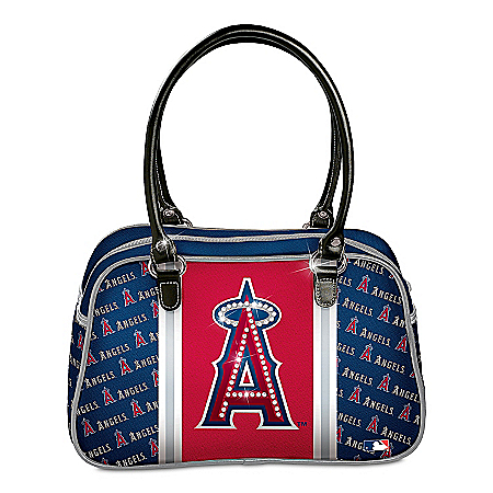 Handbag: Custom Imported Los Angeles Angels Of Anaheim City Chic Designer Handbag