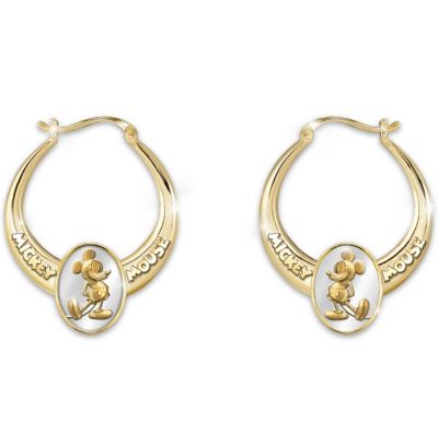 Earrings: Celebrate Mickey! Hoop Earrings