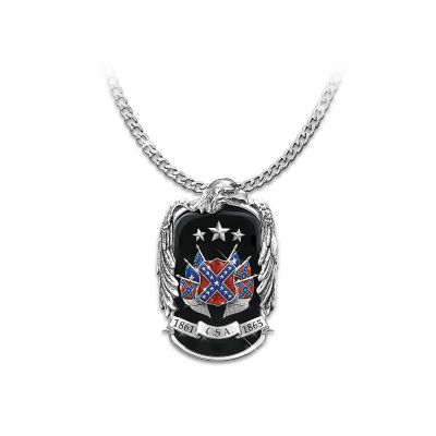 Men's Necklace: Pride Of The South Pendant Necklace