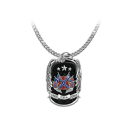 Men's Necklace: Pride Of The South Pendant Necklace