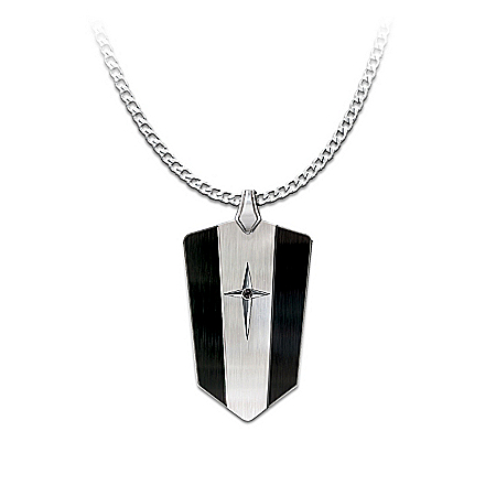 Men's Pendant: Protection And Strength For My Grandson Pendant Necklace