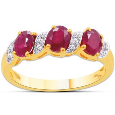 Ring: Passion Ruby & Diamond Ring