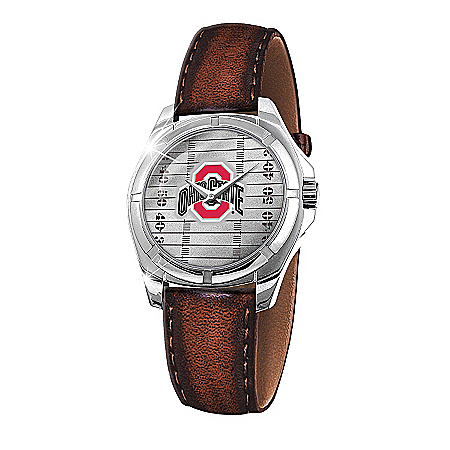 Mens Watch: Go Buckeyes Mens Watch