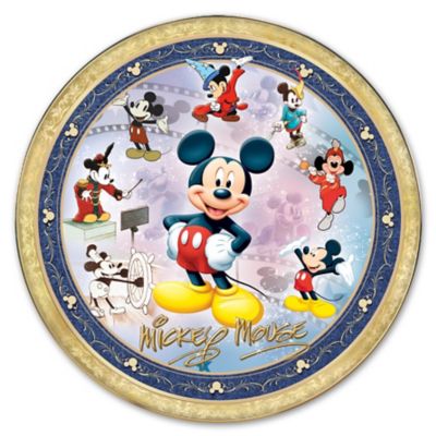 Collector Plate: Timeless Treasures: Mickey Mouse Masterpiece Collector Plate